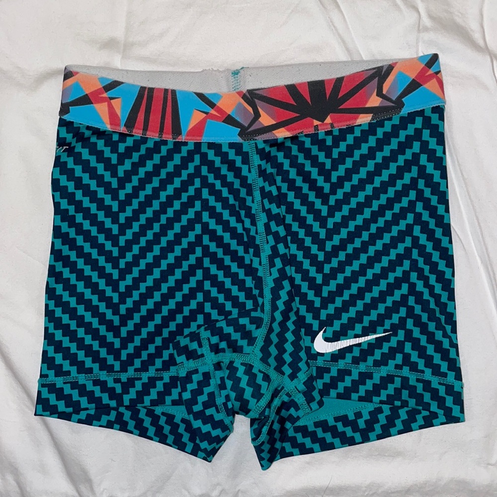 Patterned Nike Pro Spandex